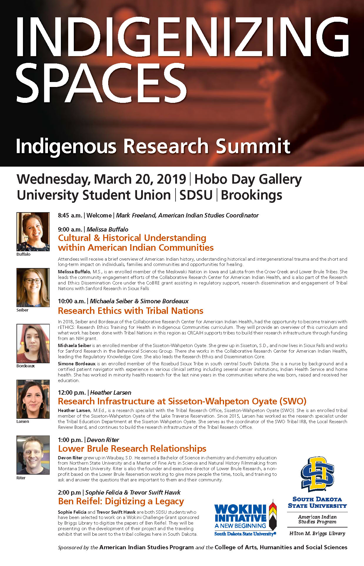 Indigenizing Spaces Research Summit